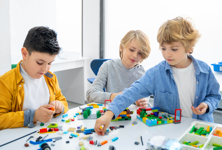 Collaborative Building Bricks