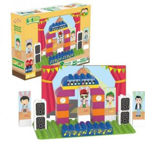 Il Karaoke Biobuddi 27 Mattoncini Ecologici E 9 Biglietti Push Up